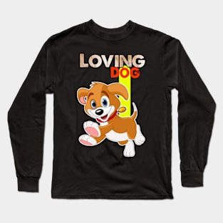 Loving Dog.Mug,Kids t-shirt, stickers, Hoodie, Men women Long Sleeve T-Shirt